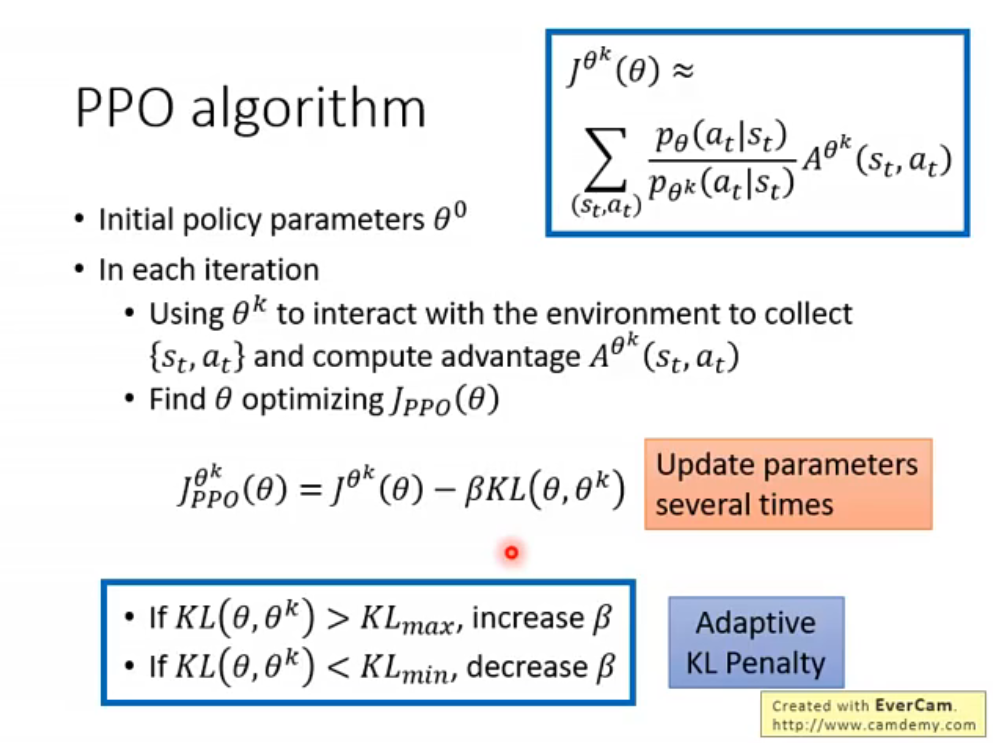PPO algorithm